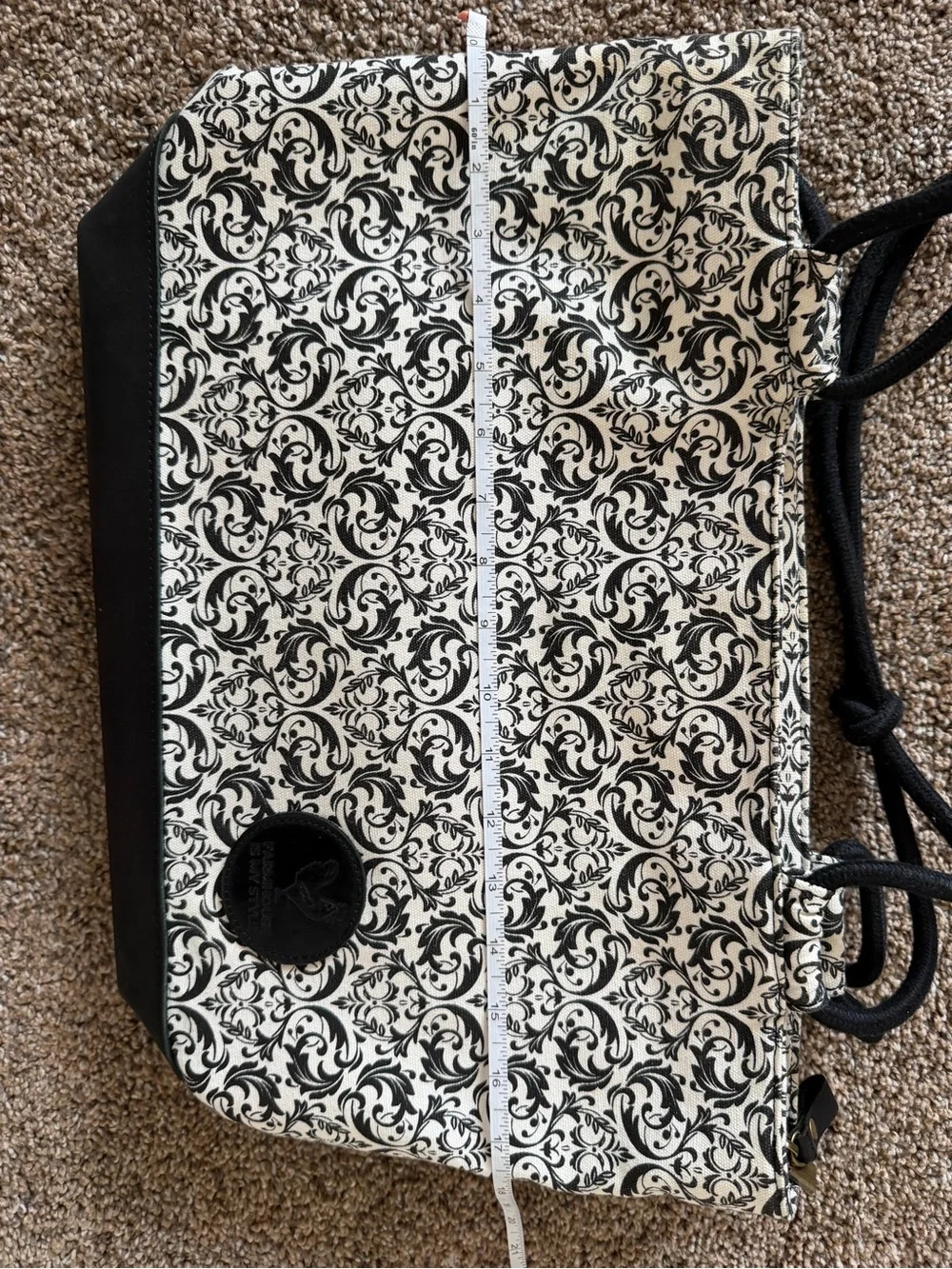 CLASSIC FARMHOUSE BAG Black & White Printed Tote Farmhouse is my Style